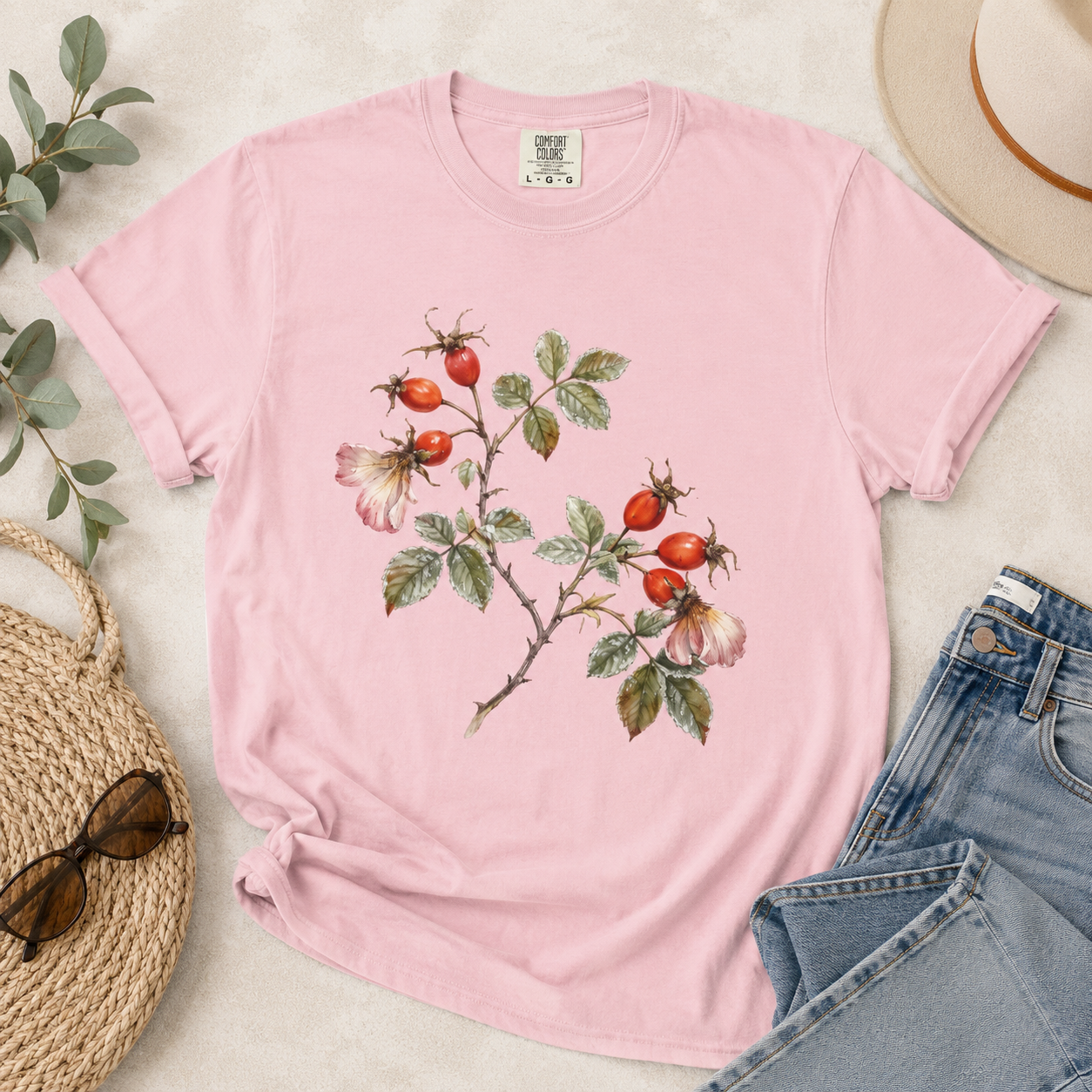Rosehips & First Frost Tee