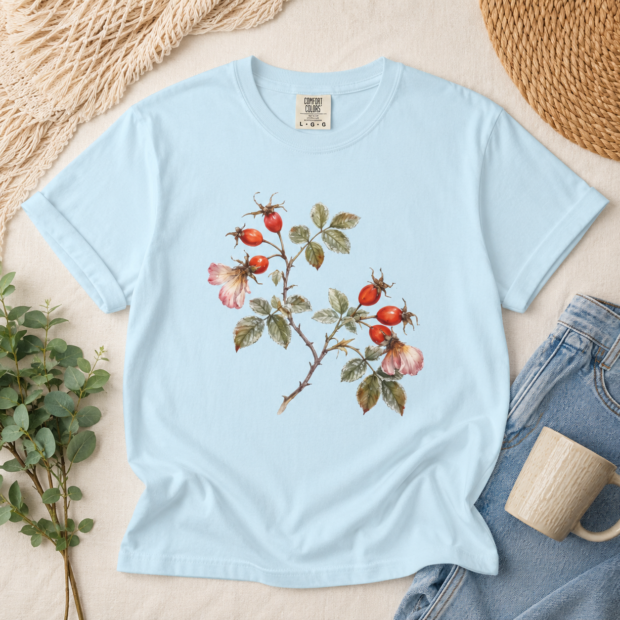 Rosehips & First Frost Tee