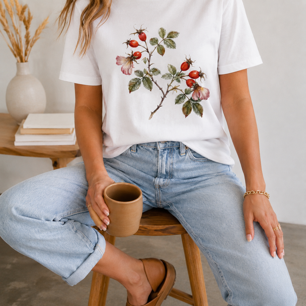 Rosehips & First Frost Tee