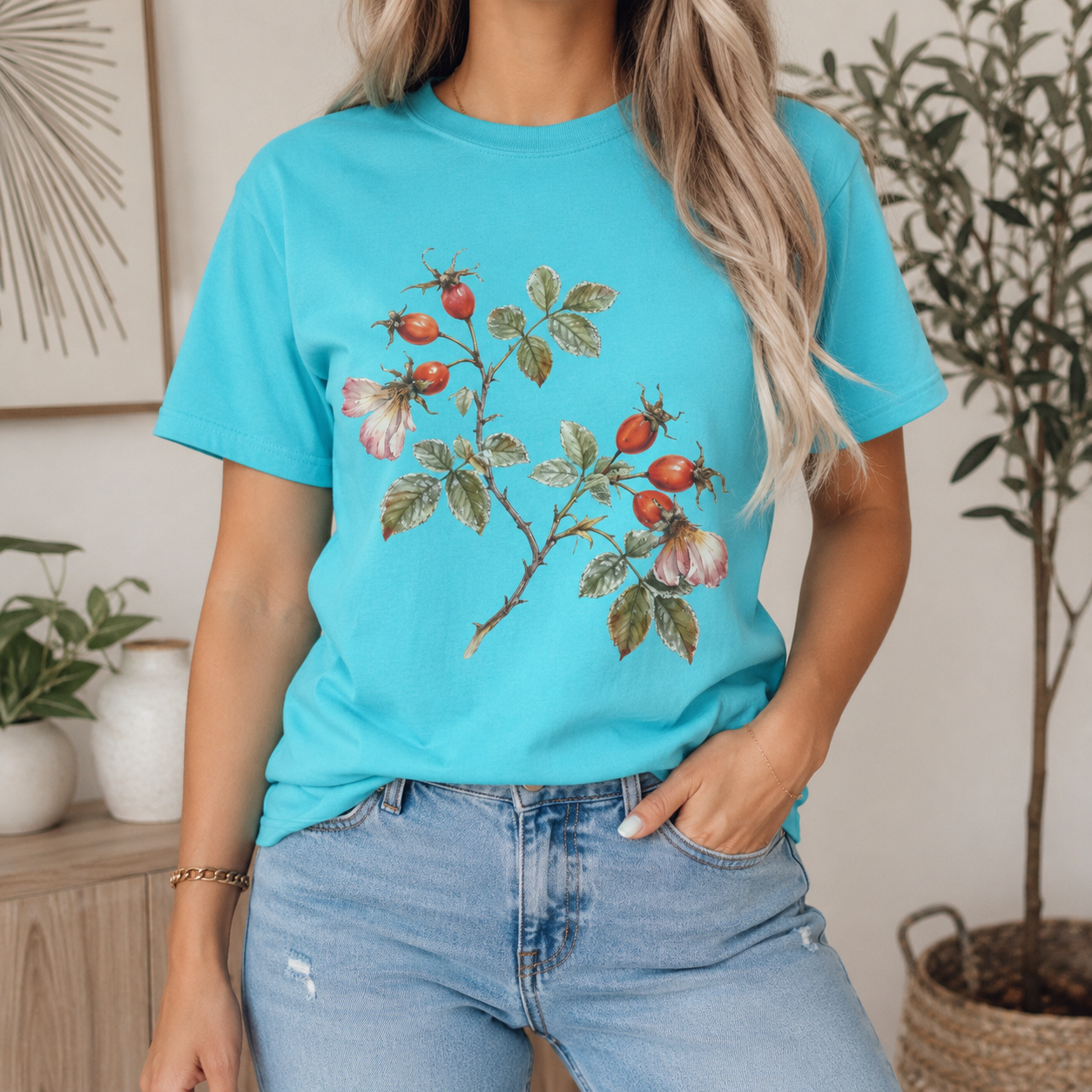 Rosehips & First Frost Tee