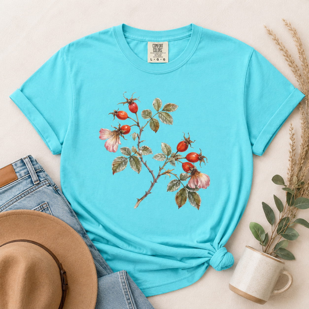 Rosehips & First Frost Tee