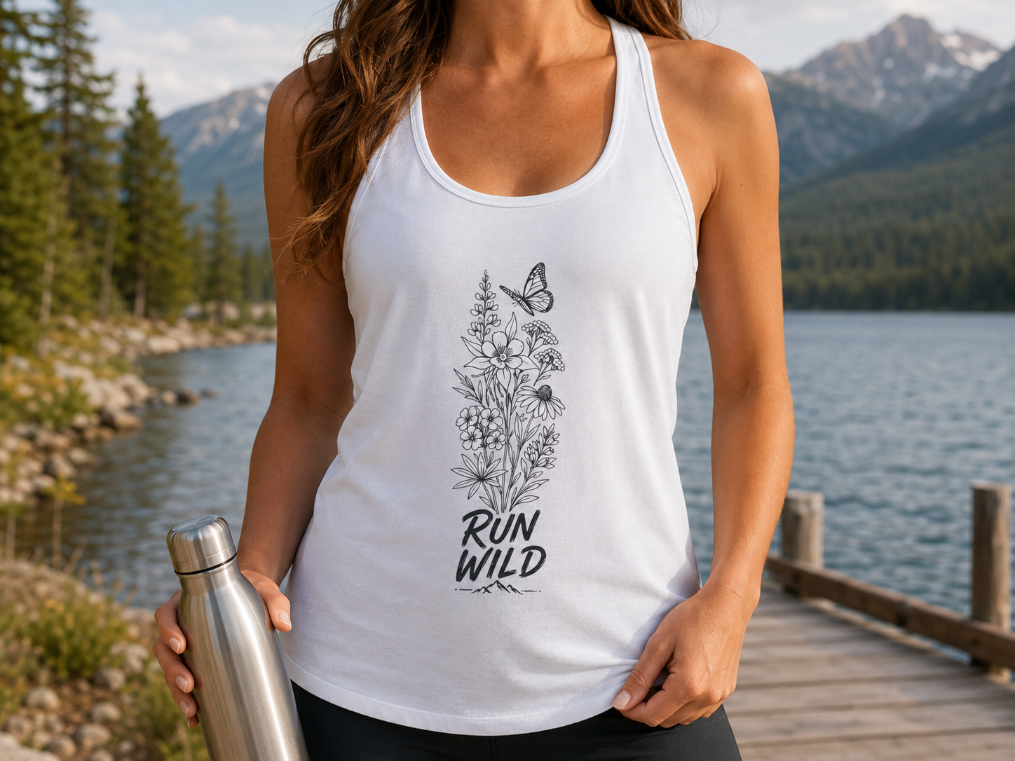 Run Wild — Women's Racerback Tank