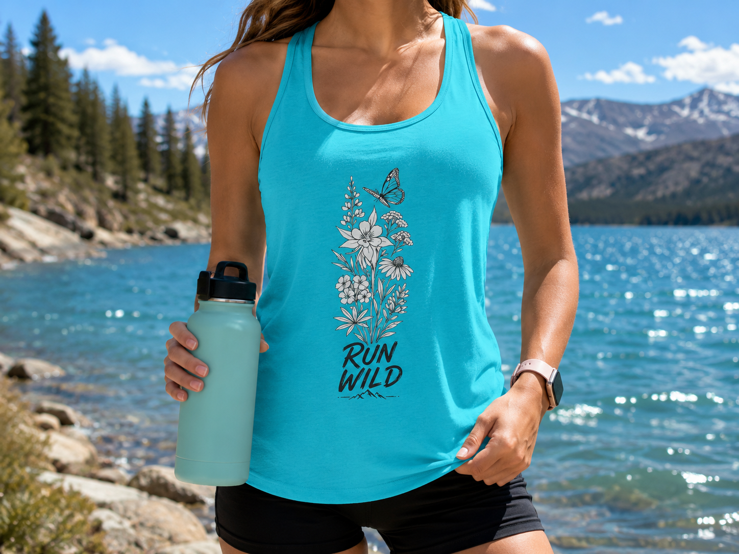 Run Wild — Women's Racerback Tank