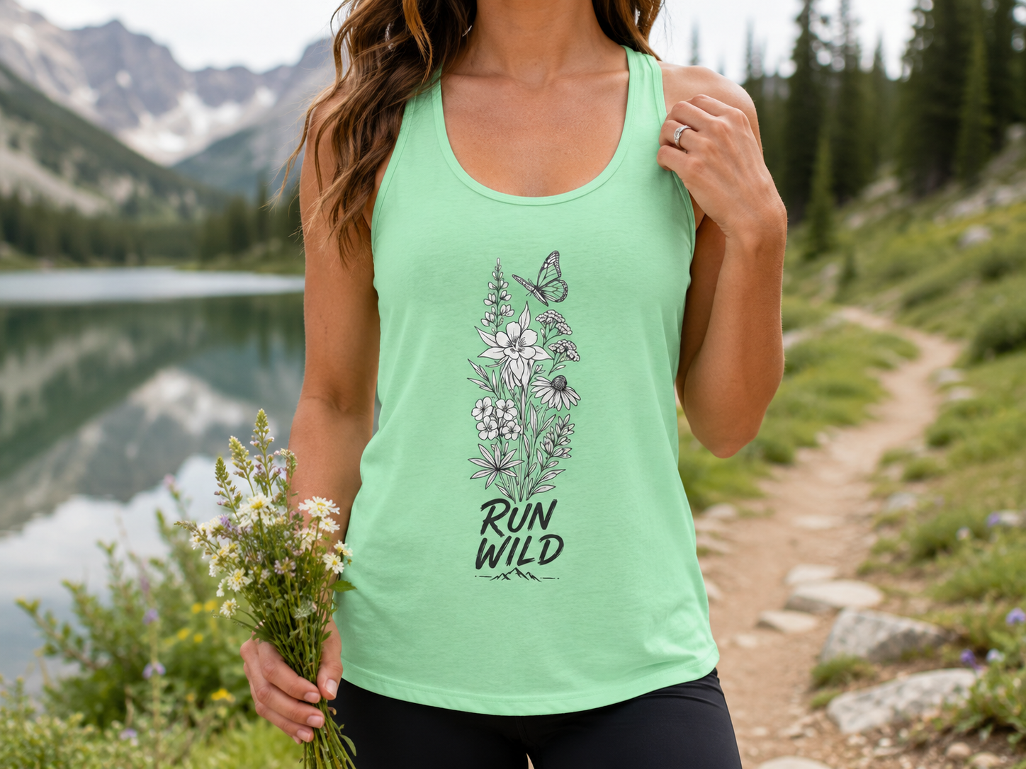 Run Wild — Women's Racerback Tank