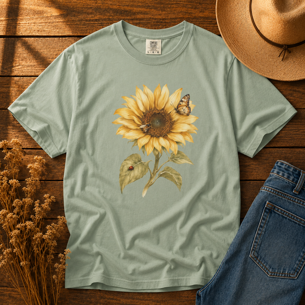 Room for Everyone — The Shared Sunflower Tee