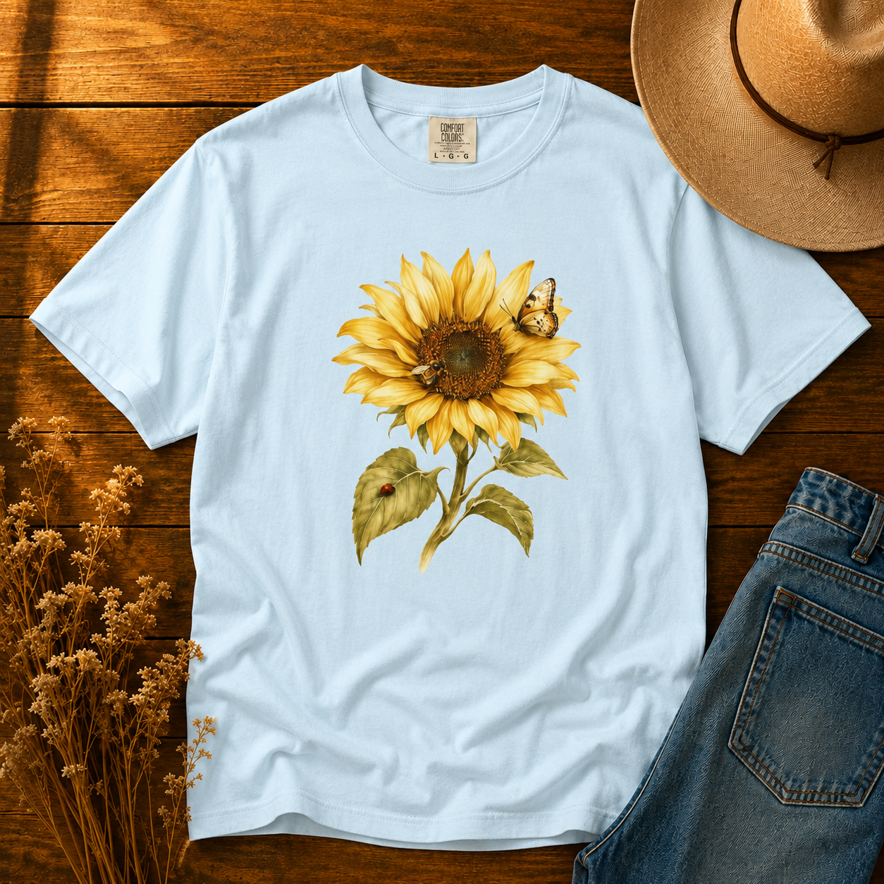 Room for Everyone — The Shared Sunflower Tee
