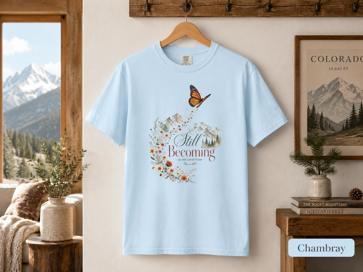 Still Becoming Butterfly Mountain Tee