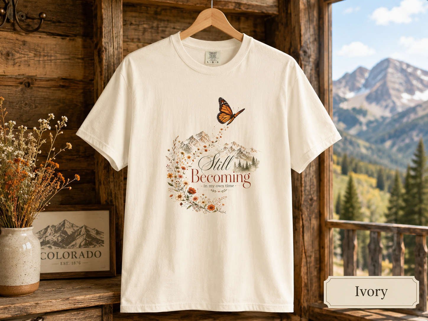 Still Becoming Butterfly Mountain Tee