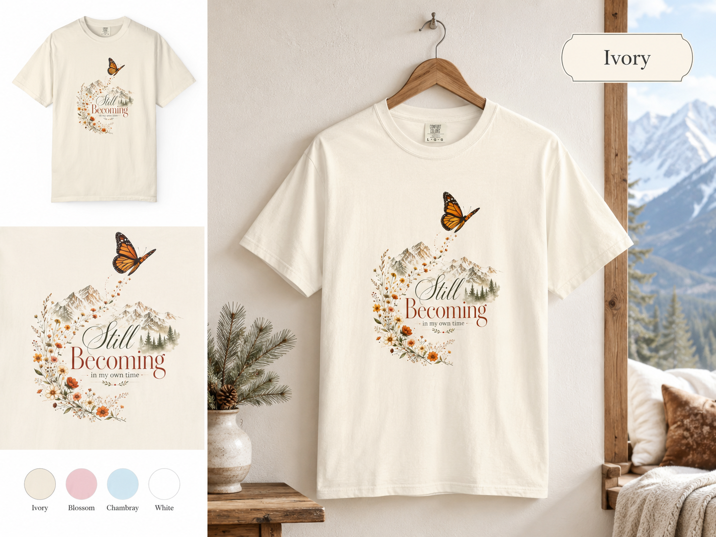 Still Becoming Butterfly Mountain Tee