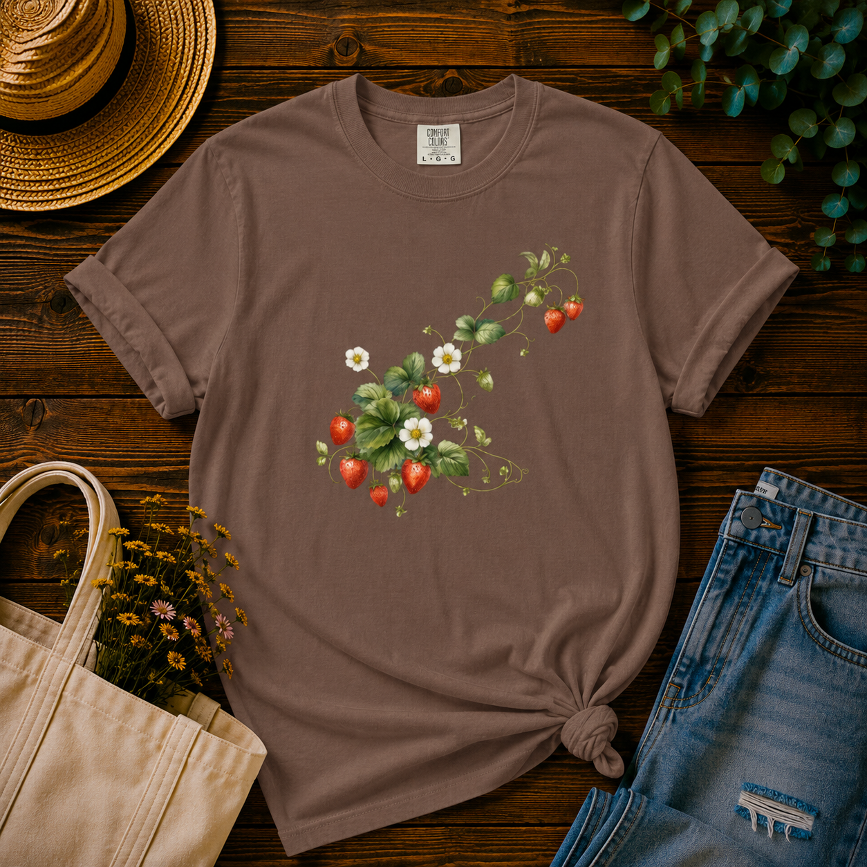 Strawberry Patch Tee