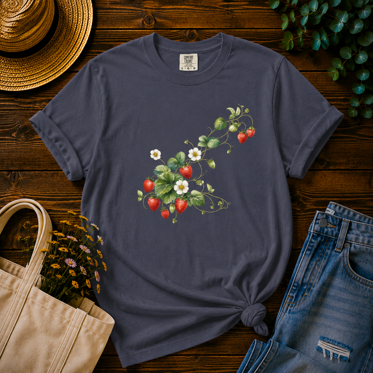Strawberry Patch Tee
