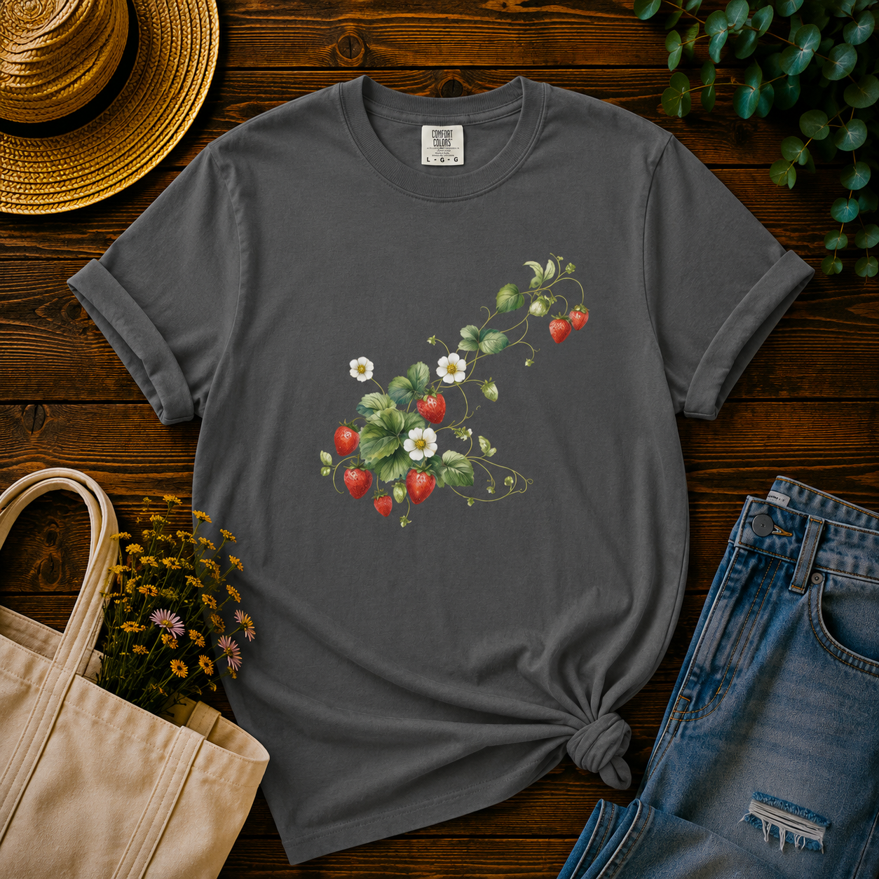 Strawberry Patch Tee