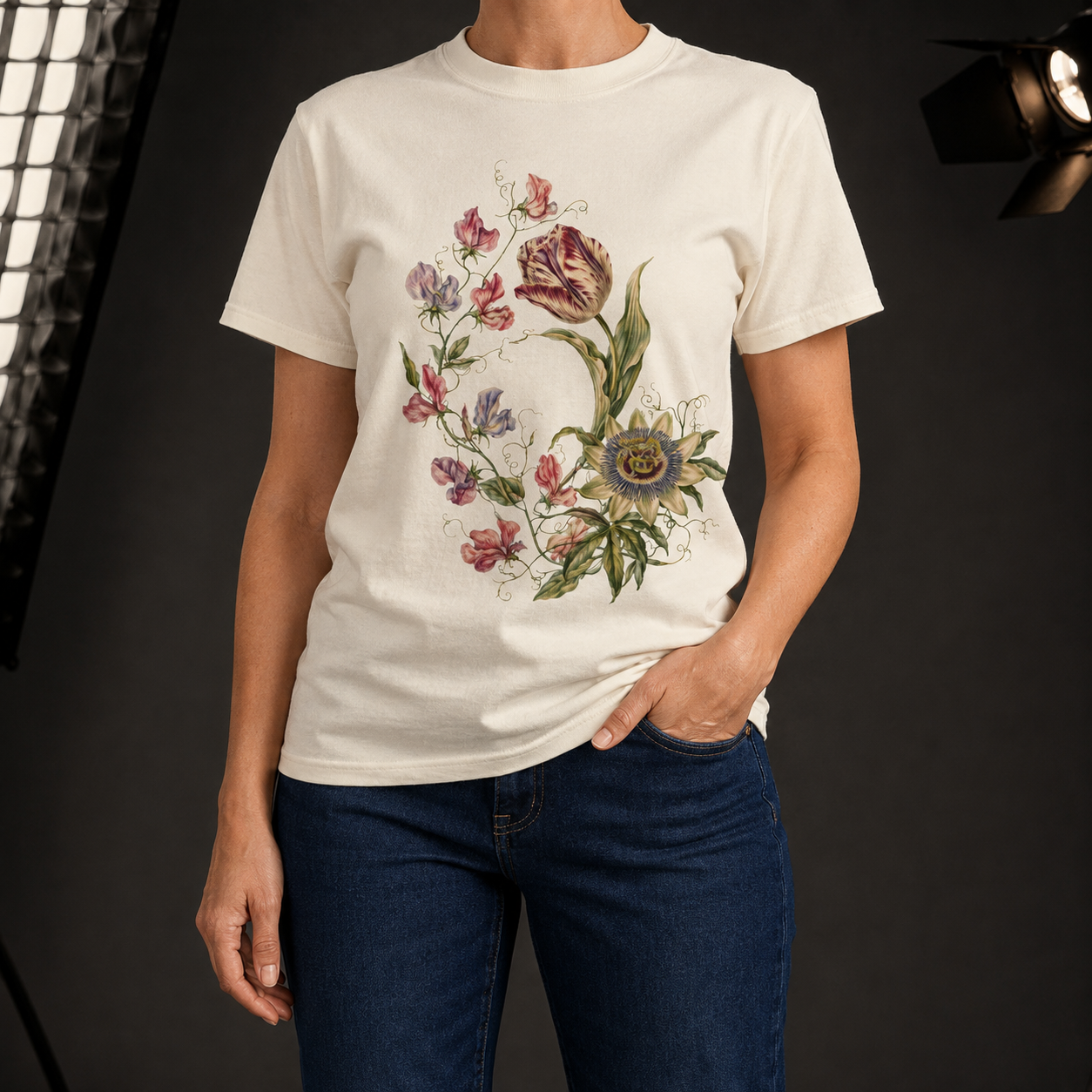The Painted Garden Tee