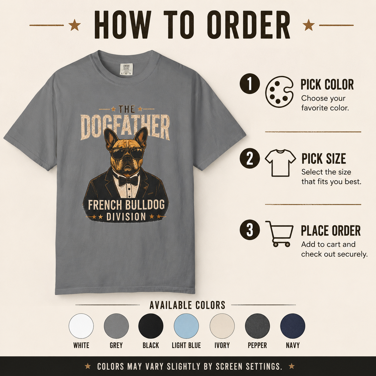 The Dogfather - French Bulldog Division