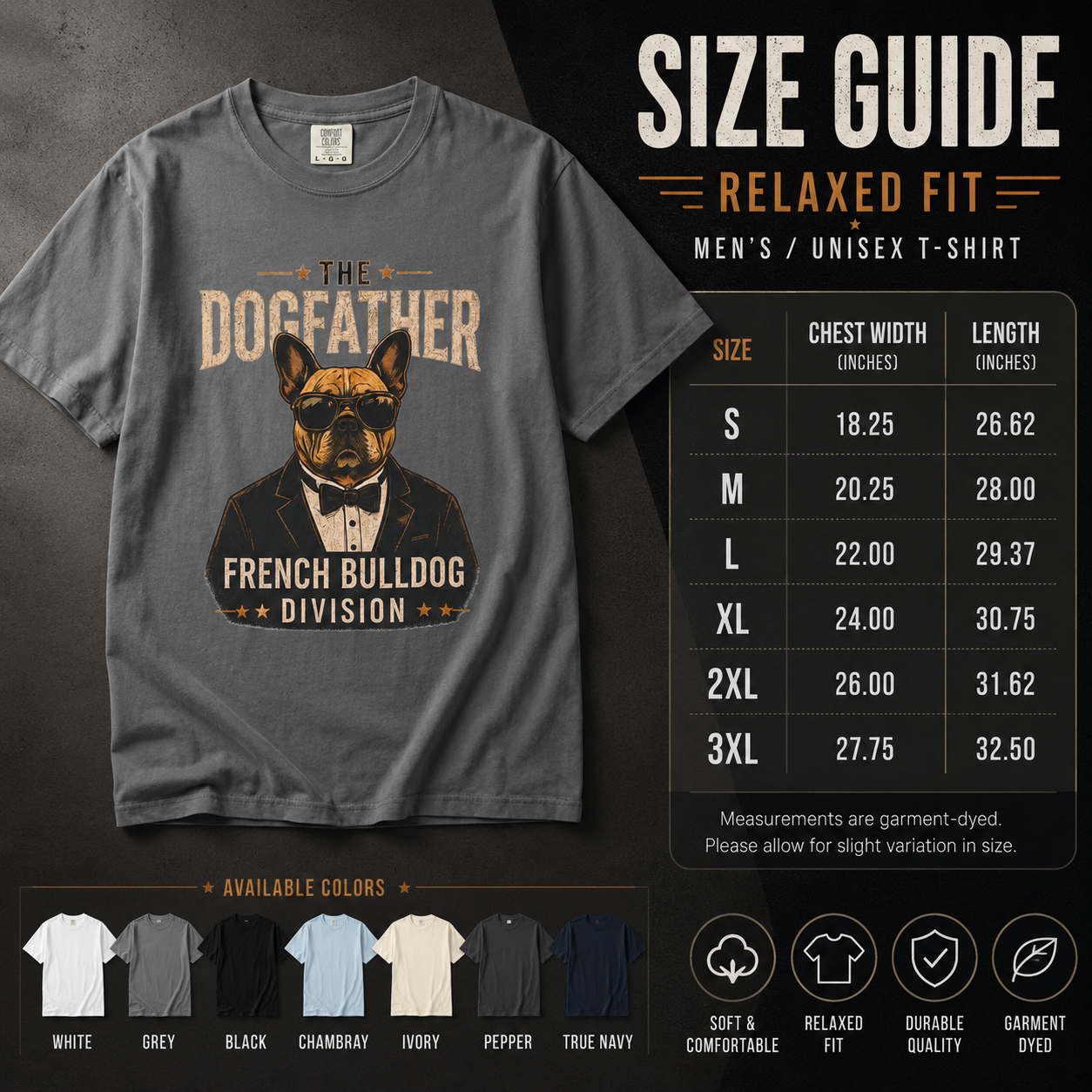 The Dogfather - French Bulldog Division