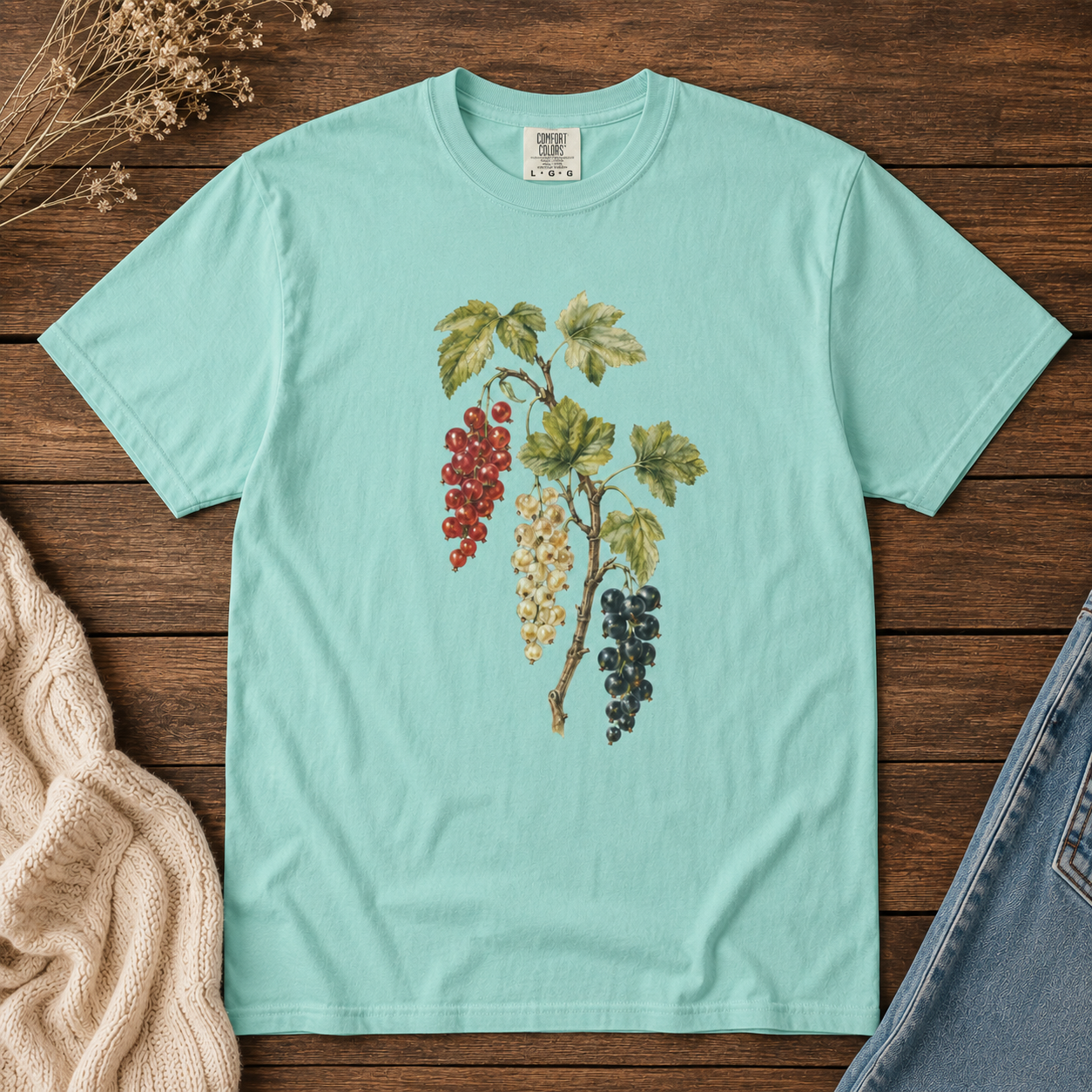 Three Currants Tee