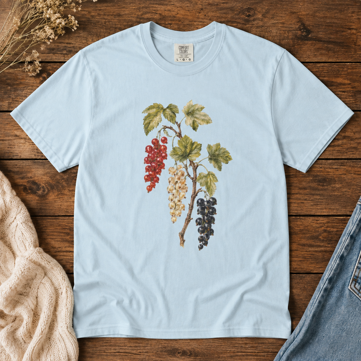 Three Currants Tee