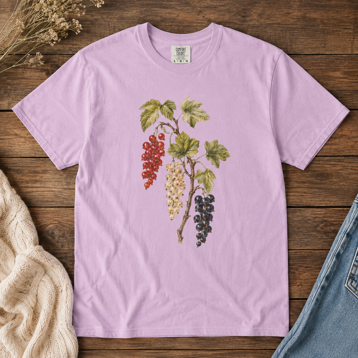 Three Currants Tee