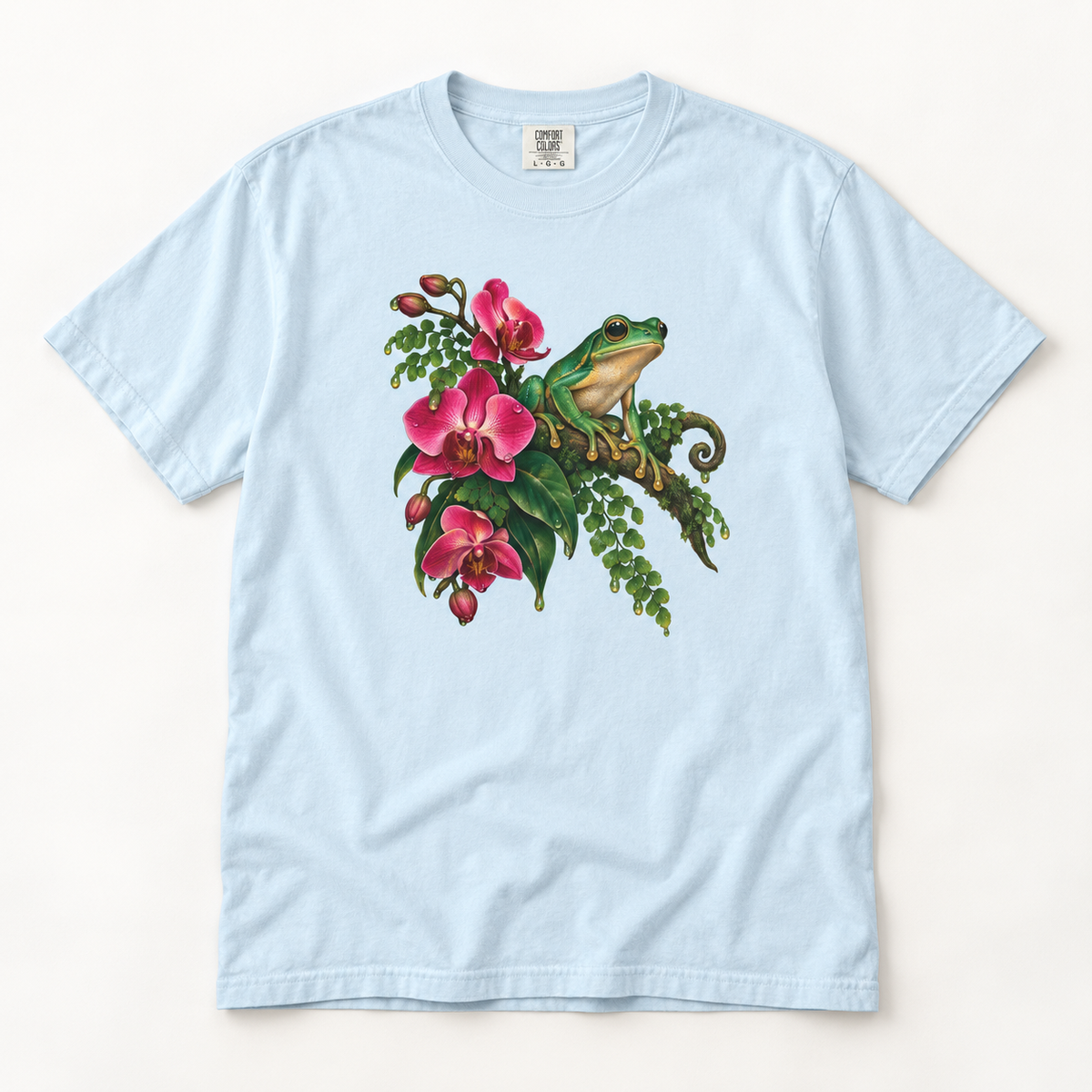 Tree Frog T-Shirt — Garment-Dyed Cotton