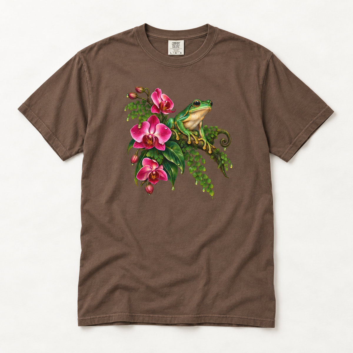 Tree Frog T-Shirt — Garment-Dyed Cotton