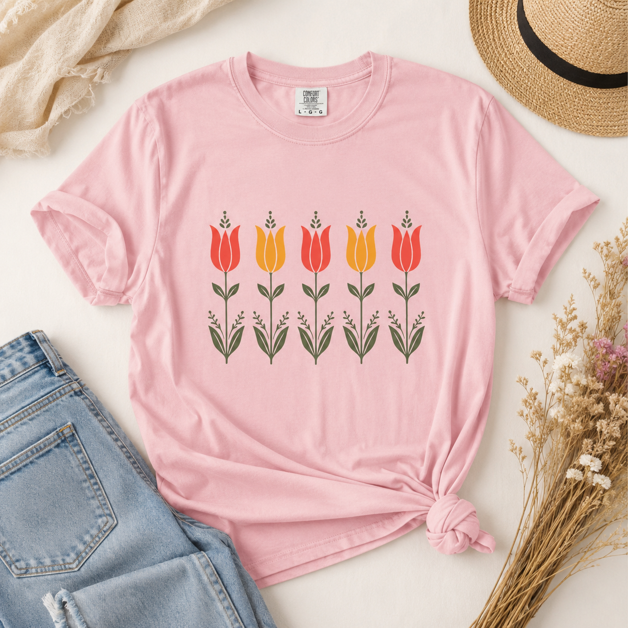 Tulip Row Tee