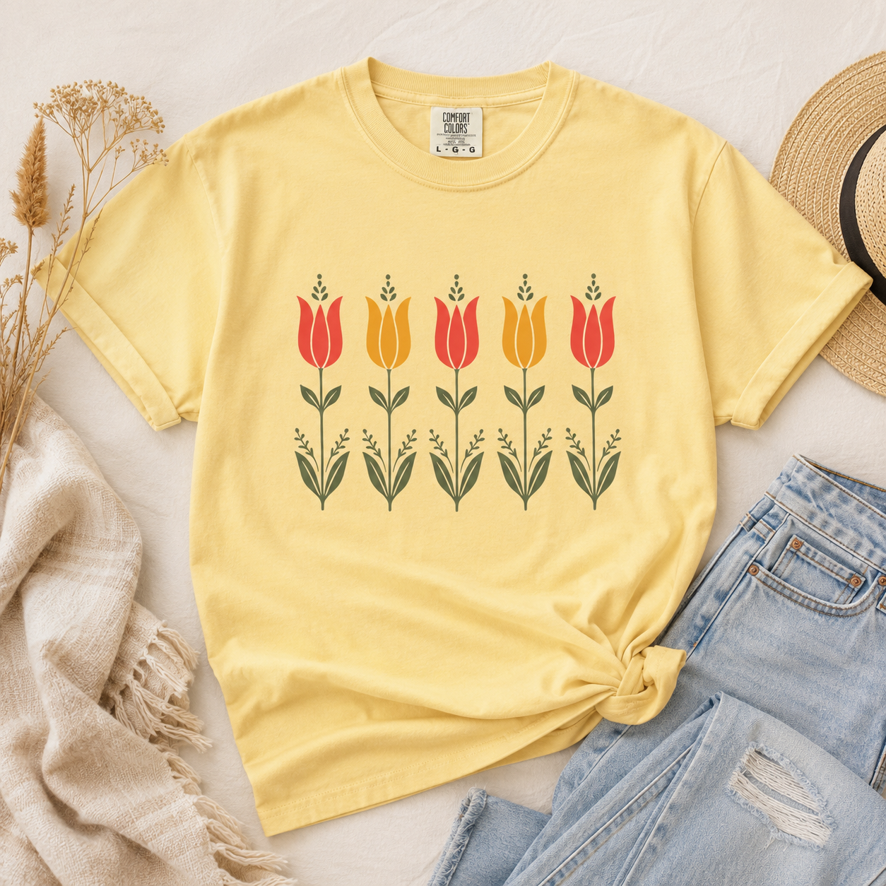 Tulip Row Tee