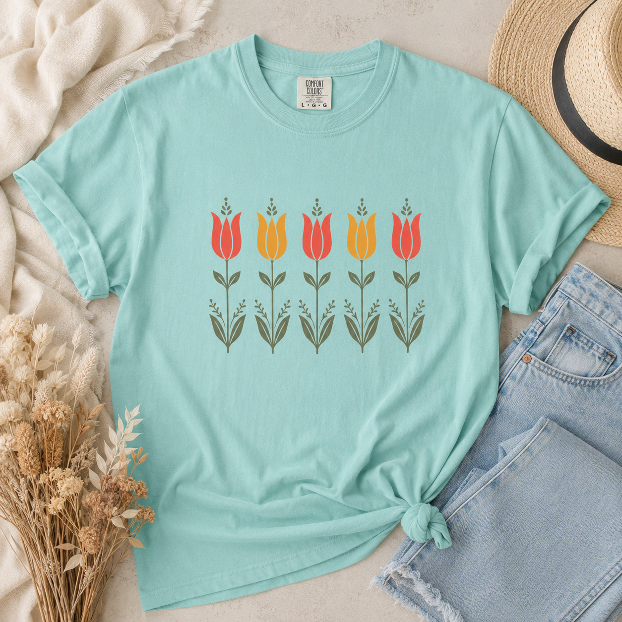 Tulip Row Tee