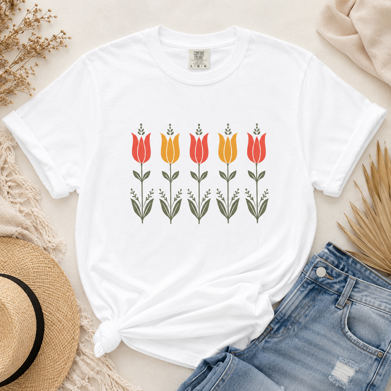 Tulip Row Tee