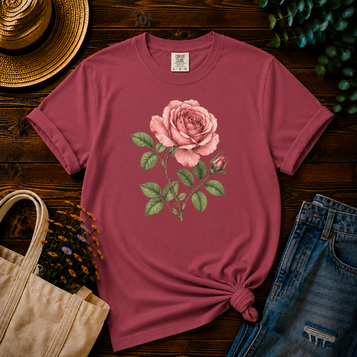 Vintage Rose Tee