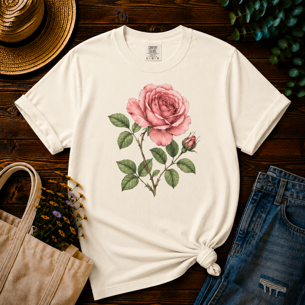 Vintage Rose Tee