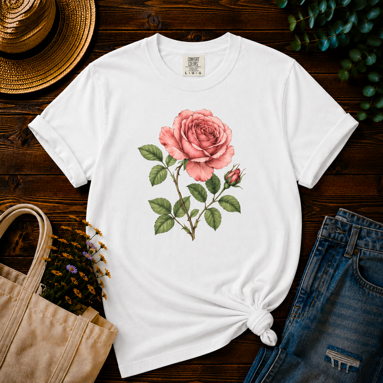 Vintage Rose Tee