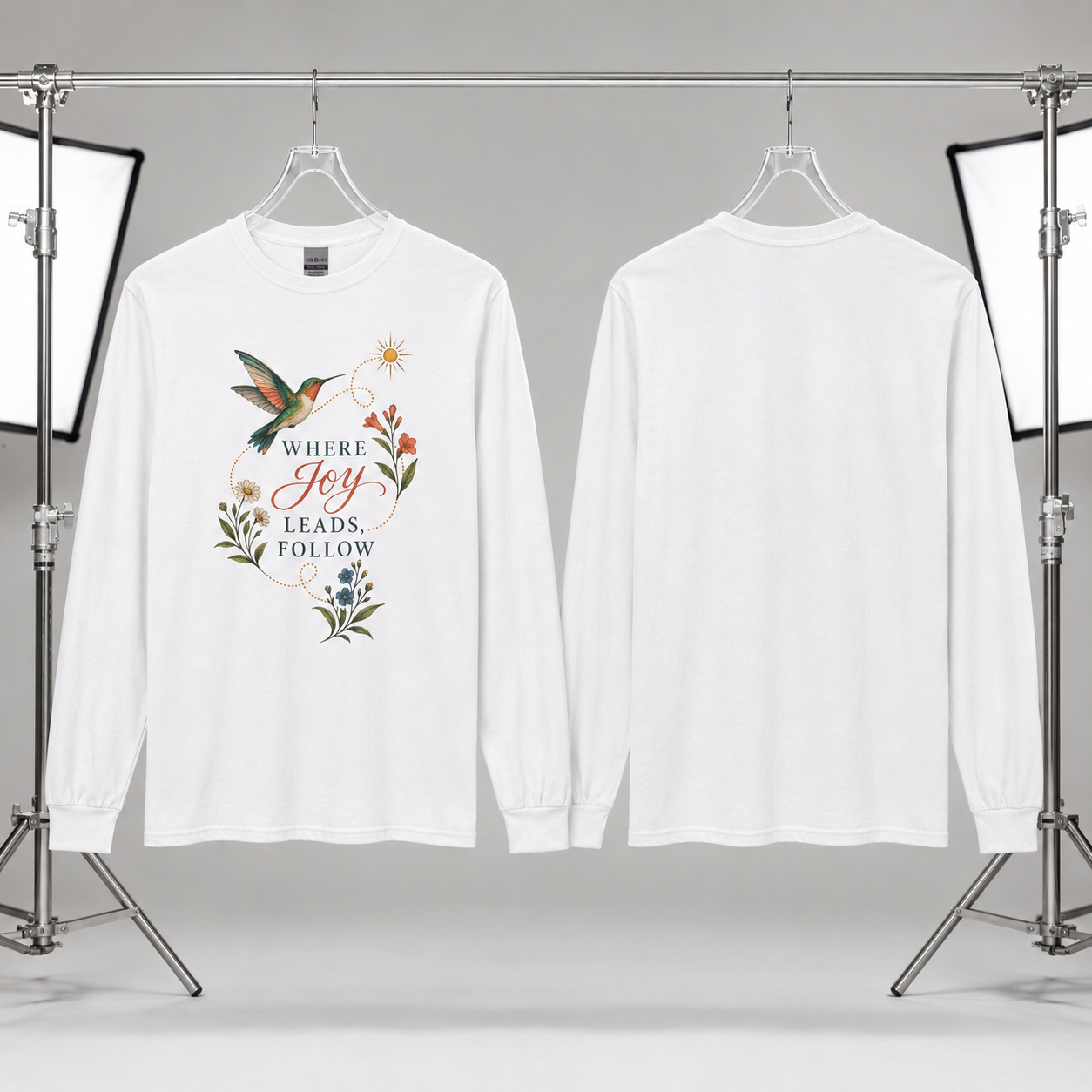 Where Joy Leads Long Sleeve T-Shirt