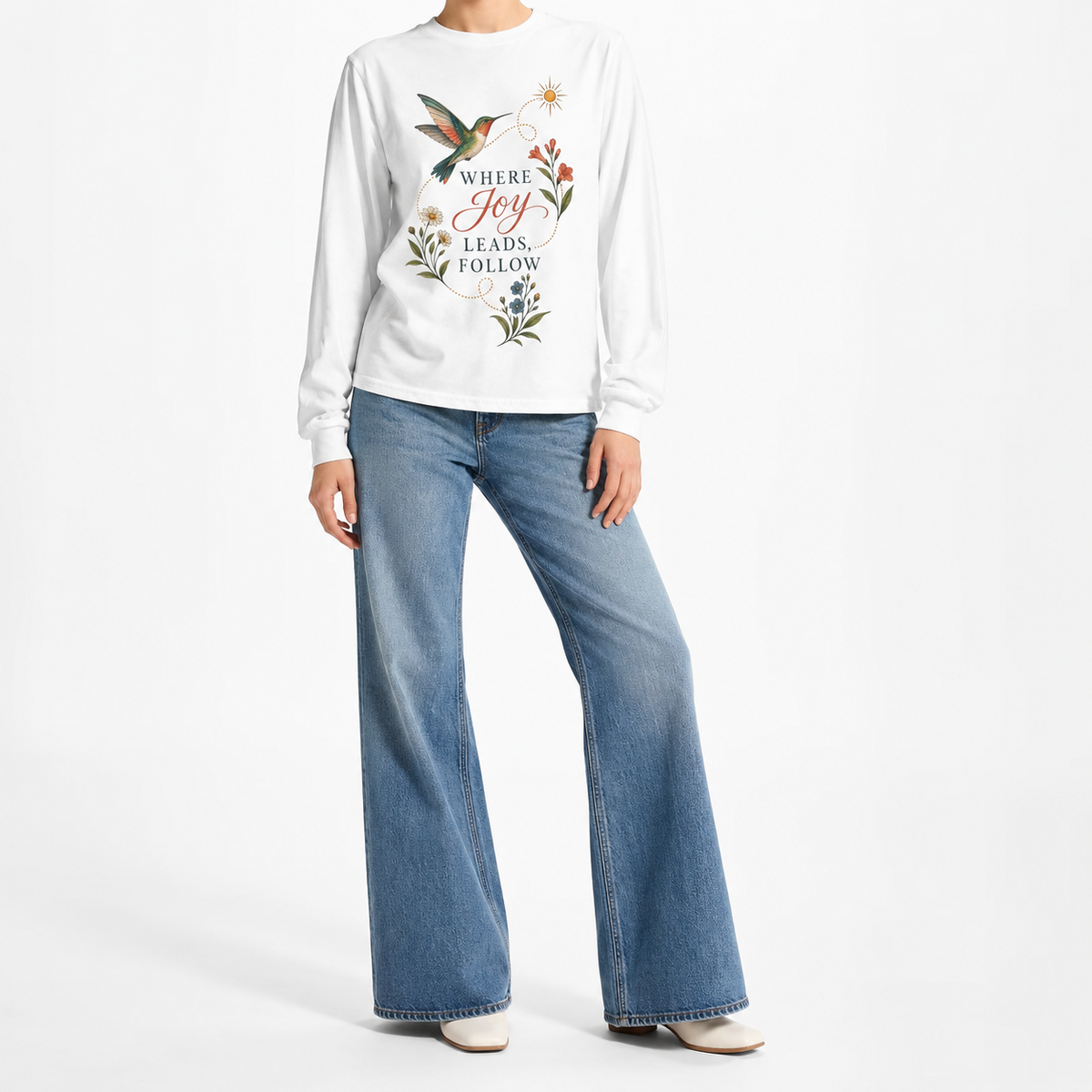 Where Joy Leads Long Sleeve T-Shirt