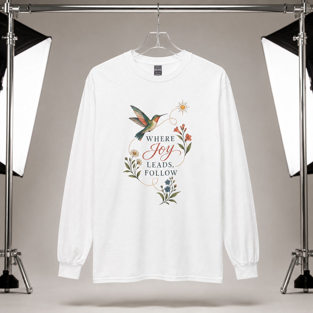 Where Joy Leads Long Sleeve T-Shirt