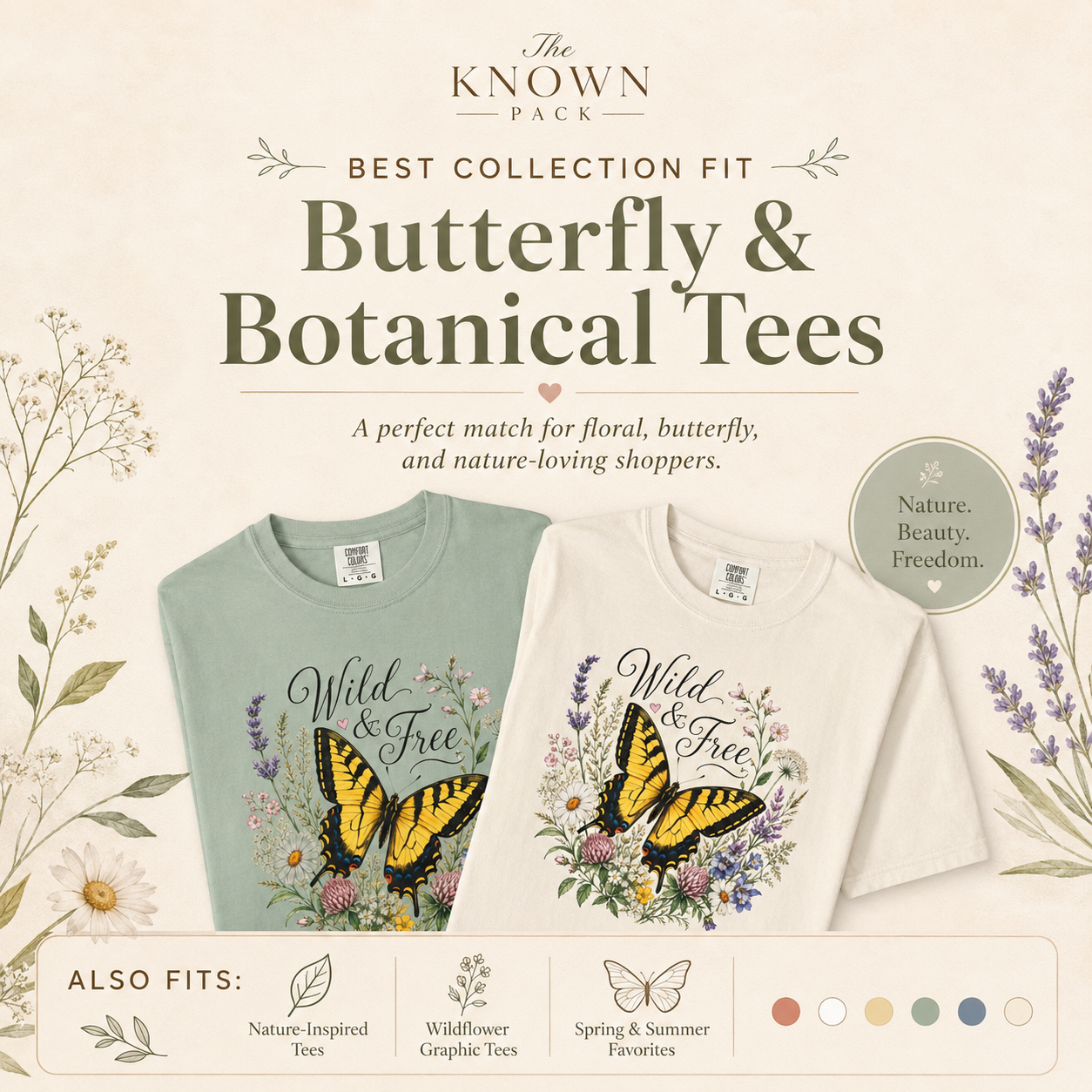 Butterfly & Botanical