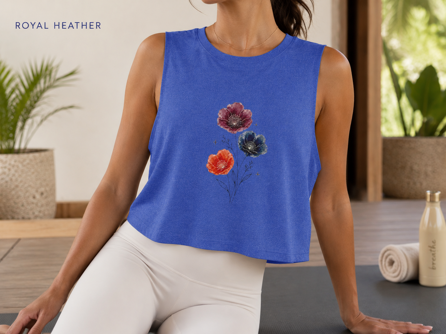 Wild Poppies Crop Top