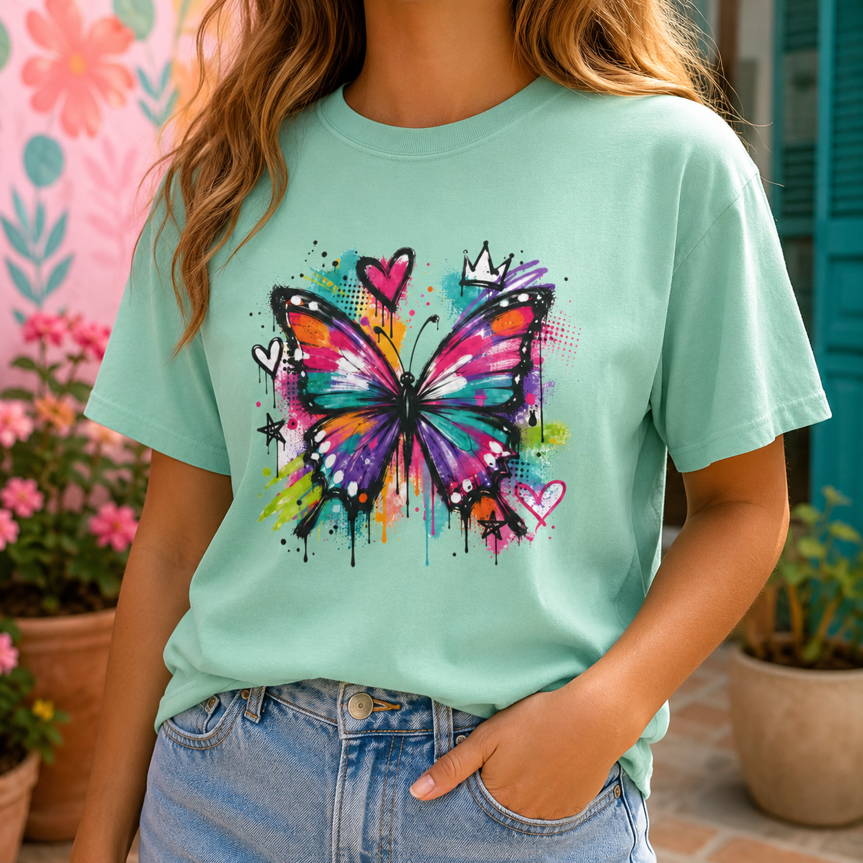 Wild Wings — Graffiti Tee