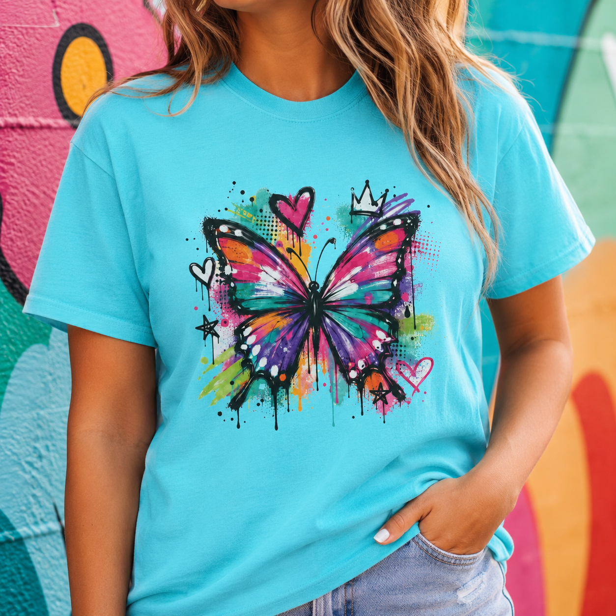 Wild Wings — Graffiti Tee