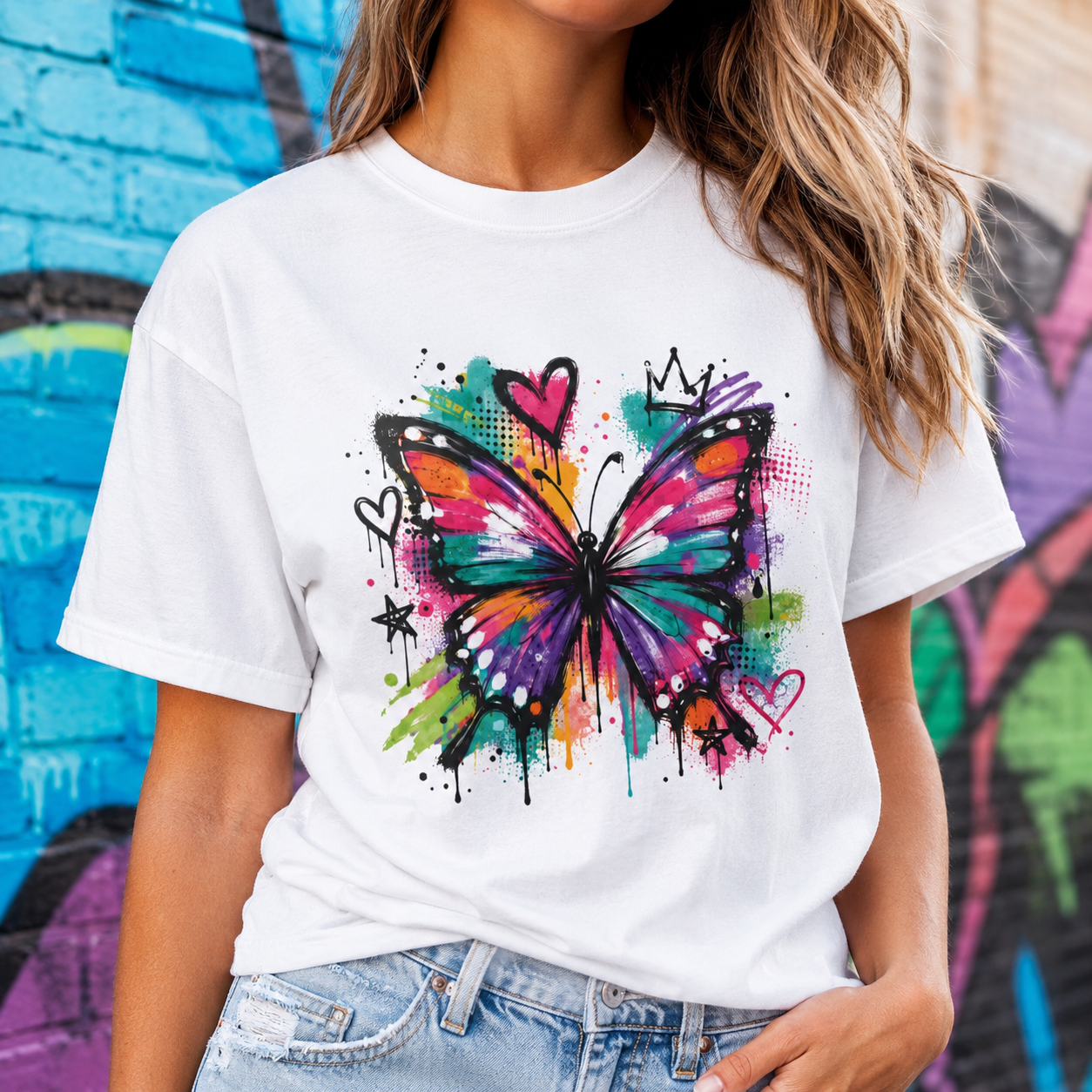 Wild Wings — Graffiti Tee