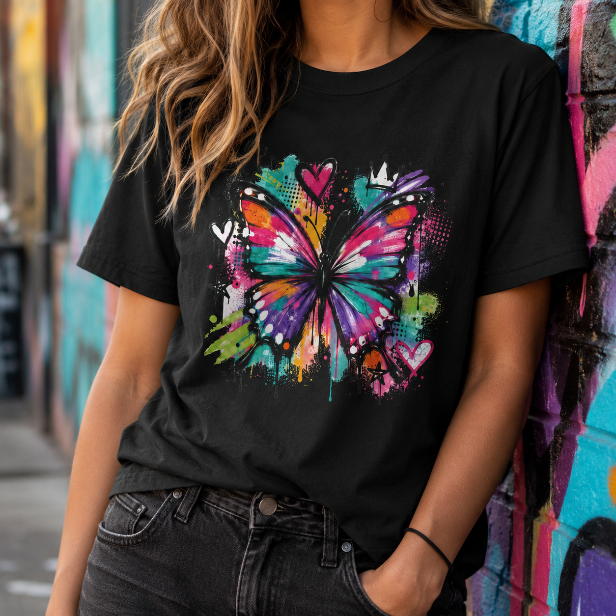 Wild Wings — Graffiti Tee