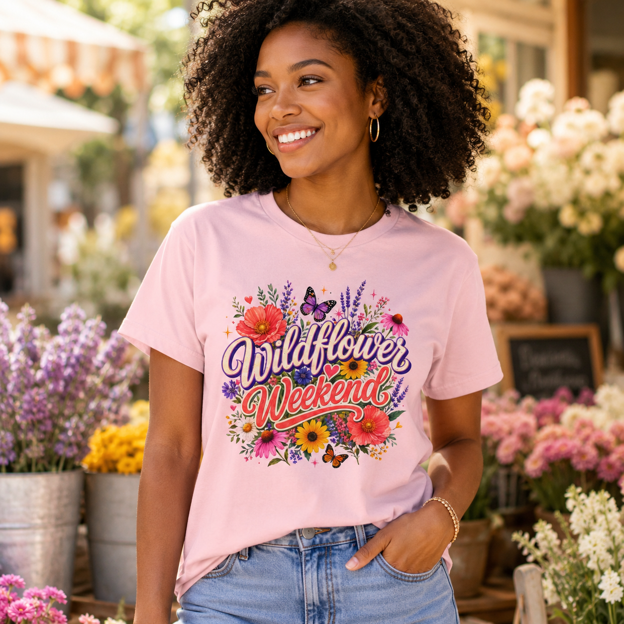Wildflower Weekend - Botanical Summer Tee