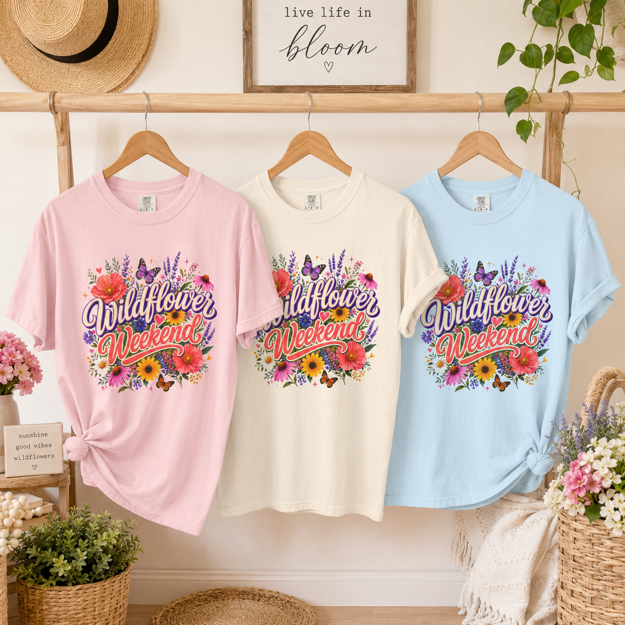 Wildflower Weekend - Botanical Summer Tee