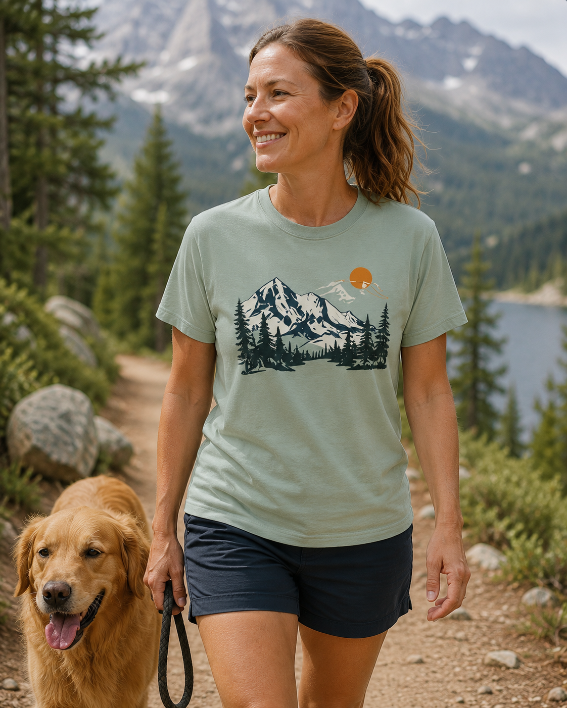 Mountain Sunset Tee