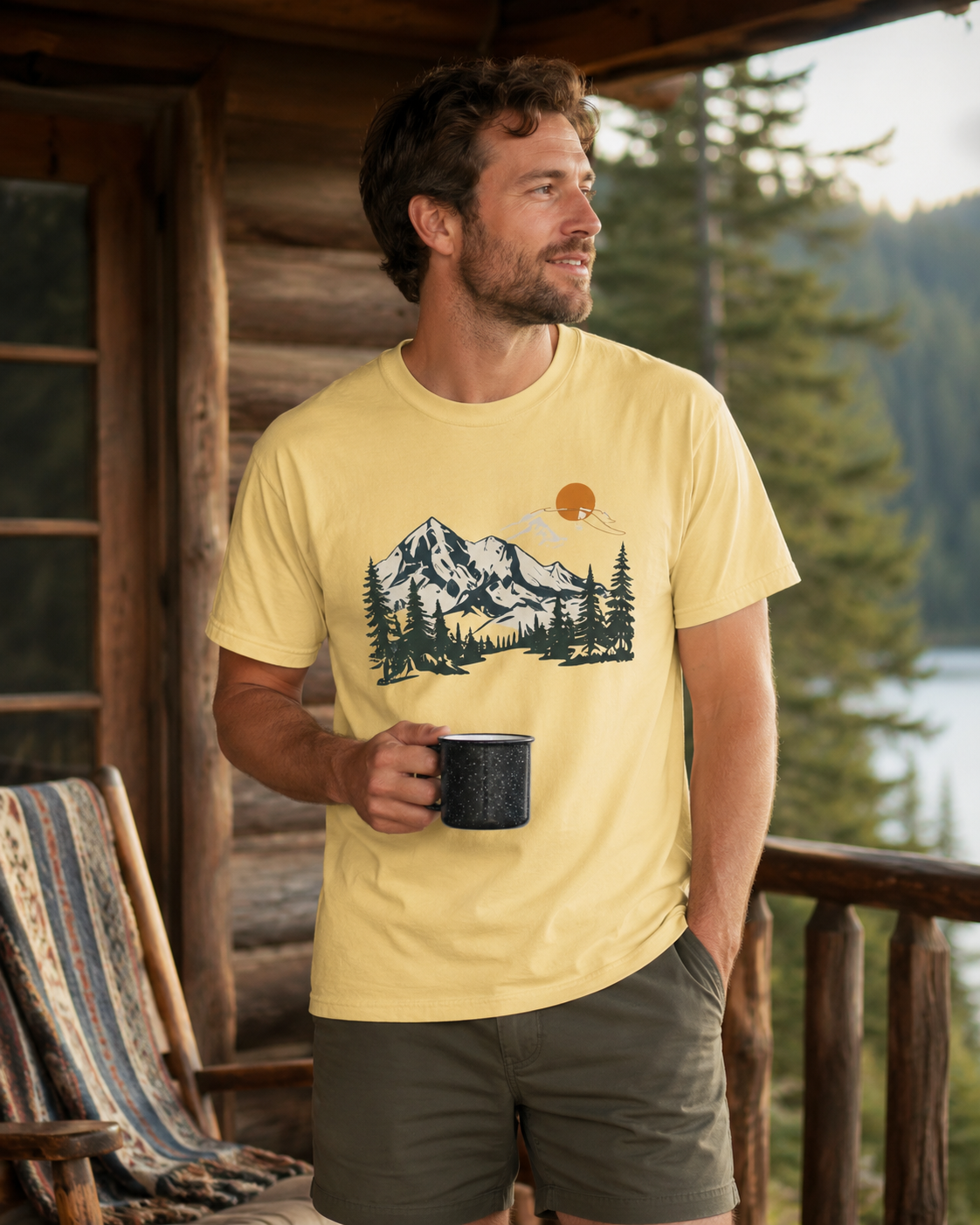 Mountain Sunset Tee