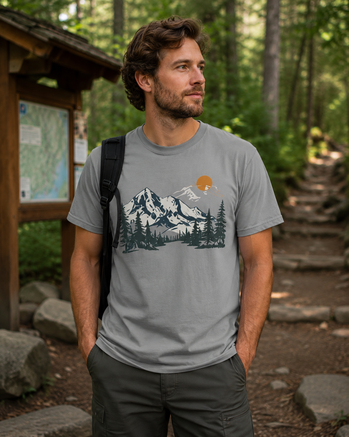 Mountain Sunset Tee